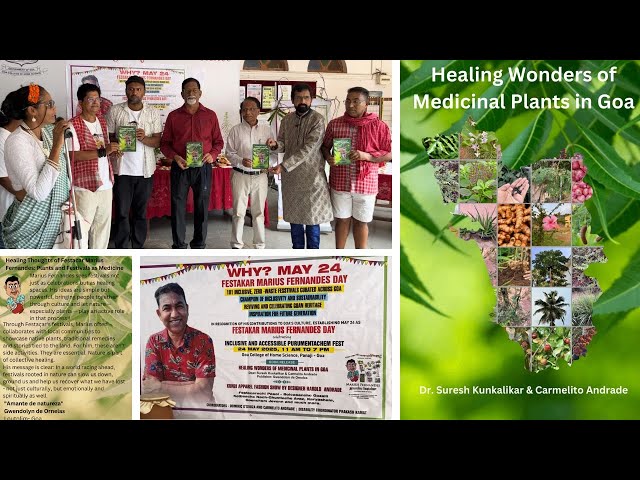 Book Release: Healing Wonders of Medicinal plants in Goa — at Purumentachem Fest - 24th May 2025