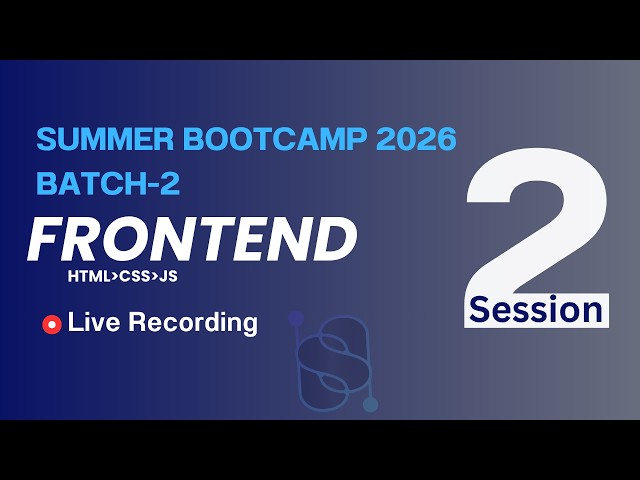 Frontend Session 2