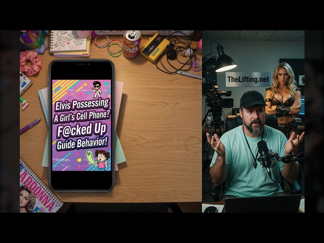 Elvis Possessing A Girl's Cell Phone? | F@Cked Up Guide Behavior! | The Lifting Reacts 018