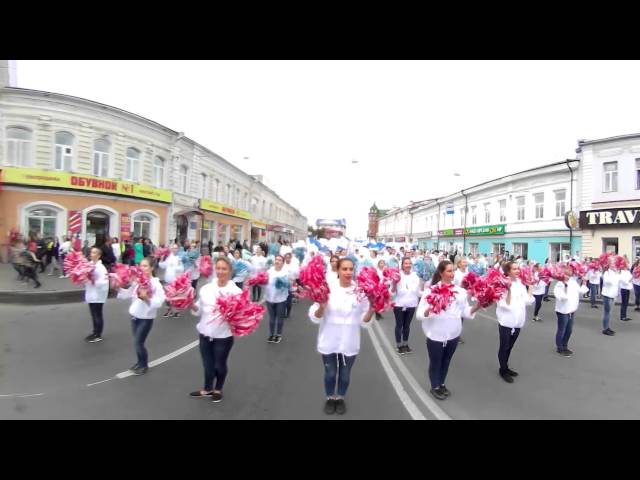 Видео  360°. Парад университетов на День томича