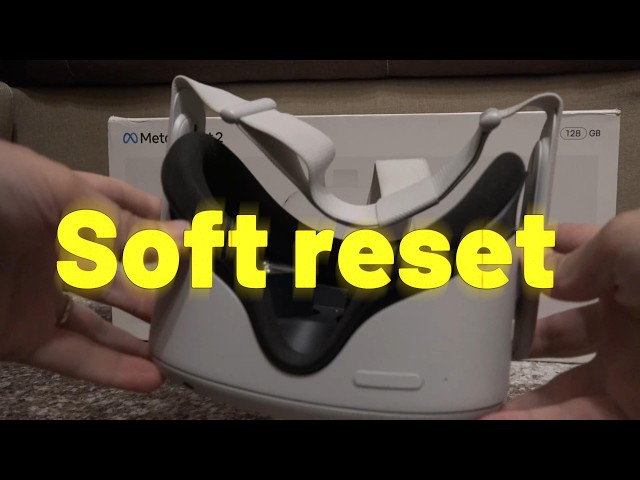 How to Reboot / Restart / Soft Reset Oculus Quest 2 through USB Update Mode