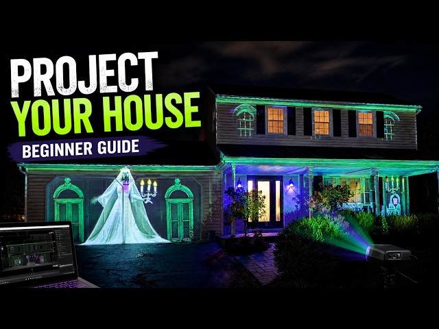 How to Projection Map Your House | Complete Beginner Guide