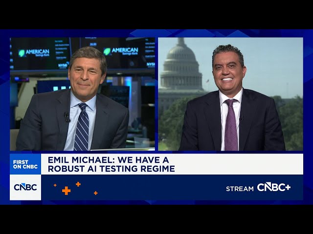 Watch CNBC's full interview with Department of Defense Under Secretary Emil Michael