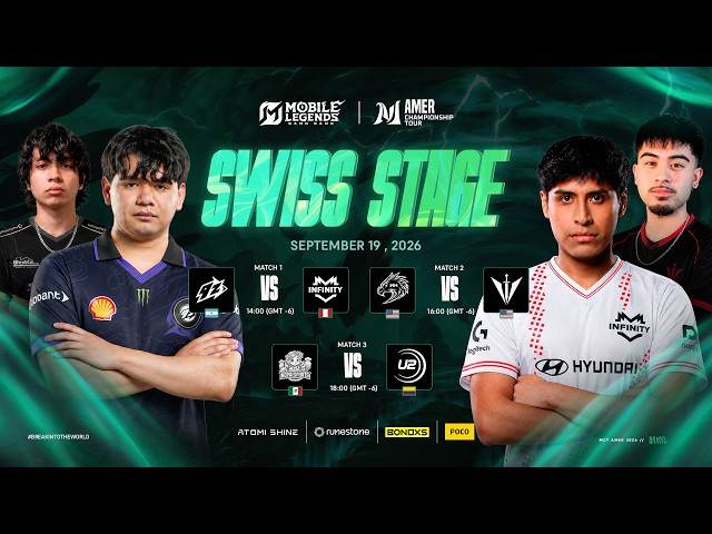 🔴 LIVE | MCT AMER Brazil - South & North | Swiss Stage - Day 6 [EN]