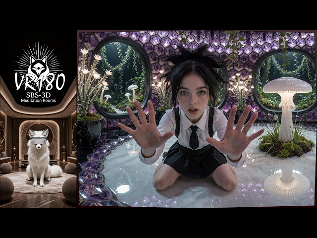 Amethyst ASMR Meditation Room | VR180