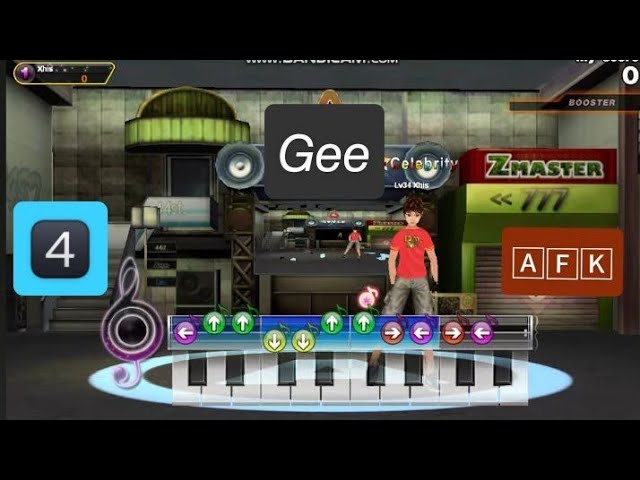 ♁ Gee - Girls Generation (4 Keys) iDate Revibe - AFK 💯