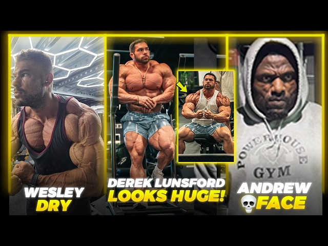 Derek Lunsford is HUGE + Regan Grimes LYING??  + Andrew Jacked SKULL FACE + Wesley Vissers PEELED