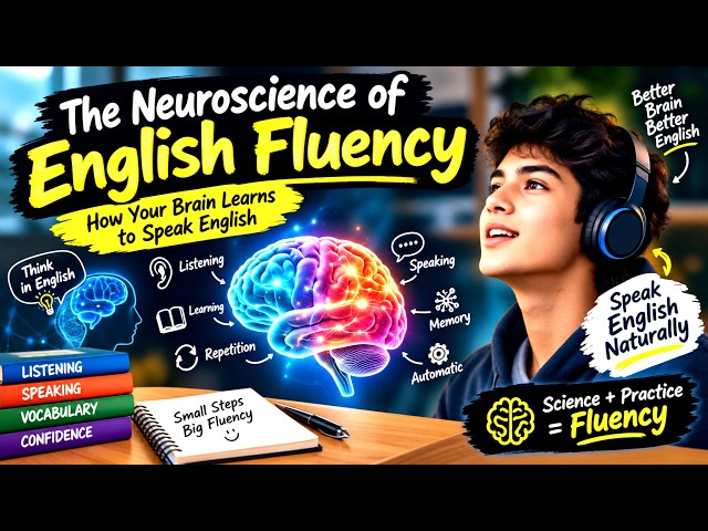 The Neuroscience of English Fluency | How Your Brain Learns to Speak English