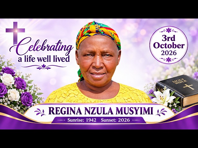 Celebrating a life well lived of Regina Nzula Musyimi (Mami)#Happening at Ithaeni Kikombi Pri.School
