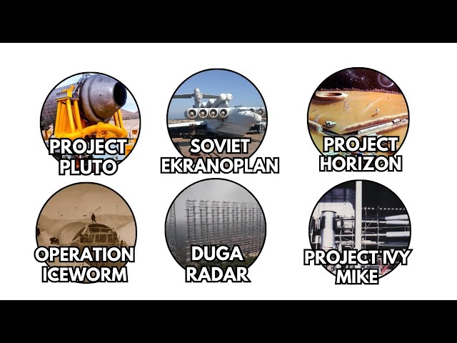 Every Cold War Secret Project Explained in 12 Minutes (PART 2)