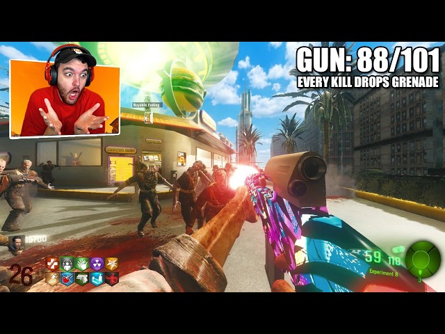 ULTIMATE CHAOS GUN GAME ZOMBIES is INSANE.