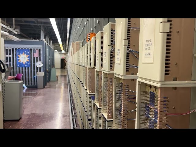 Short video of a central office main distributing frame. ￼