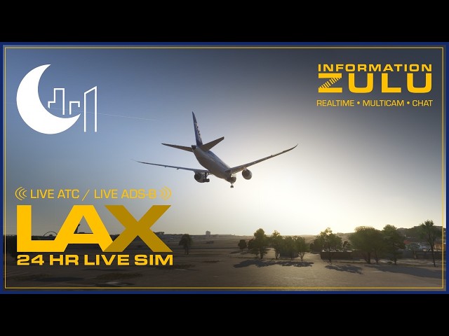 ✈️ LAX LIVE | Thursday Sep 24 | Evening Rush | ADS-B + Real ATC | KLAX