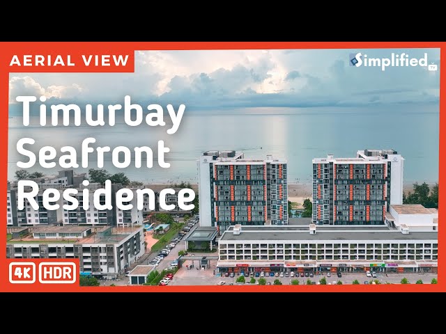 Timurbay Seafront Residence, Kuantan | Drone view in 4K 60FPS HDR