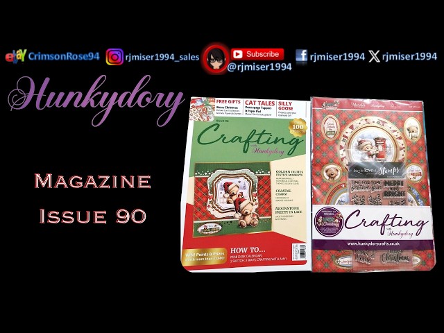 Crafting with Hunkydory Magazine Issue 90