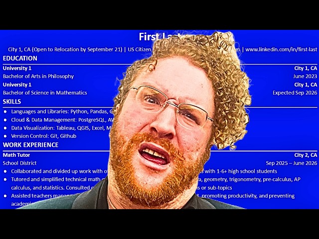 Why You CAN'T Get a Data Analyst Job With a Resume Like This | Recruiter Reviews Resume