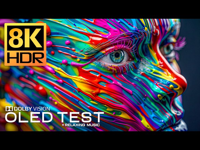 Shine Your Screen with This OLED Test | Real 8K HDR 120FPS Dolby Vision | 4K/8K Video ULTRA HD TV