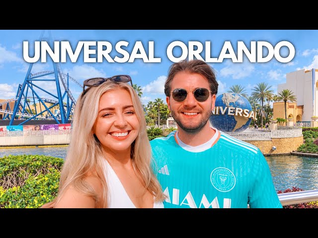 UNIVERSAL ORLANDO VLOG! From Universal Studios to Walt Disney World! 🌎✨