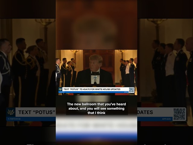 President Trump goes off script during state dinner with Chinese officials