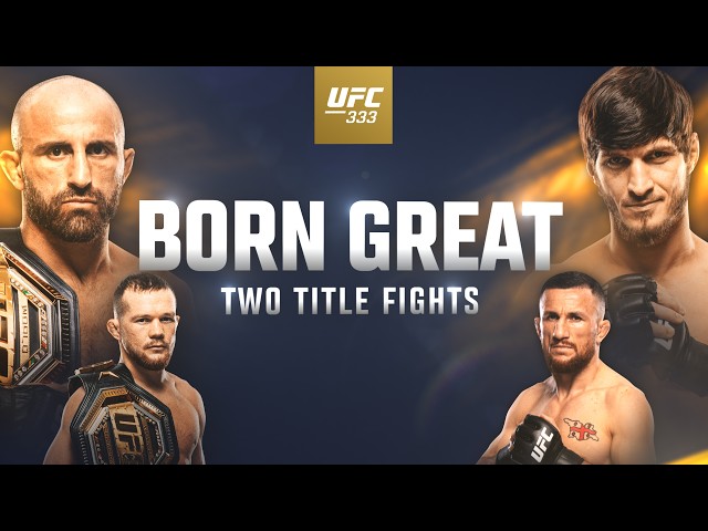 UFC 333: Volkanovski vs Evloev - October 24th | Fight Promo