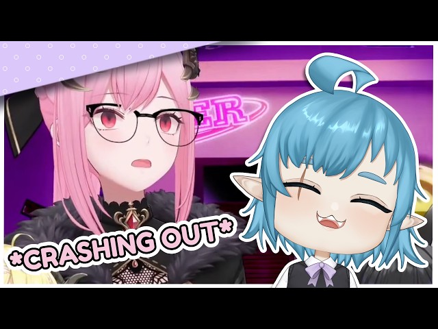 VTuber reacts to "Calli’s CHAOTIC English Teaching Lesson with Biboo, Iofi, Mio and Watame"