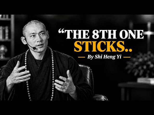 8 Hindrances To Self Mastery | Shi Heng Yi's Talks 
