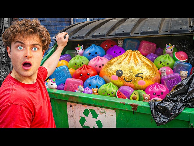 I Found 100 VIRAL Toys in a Dumpster!
