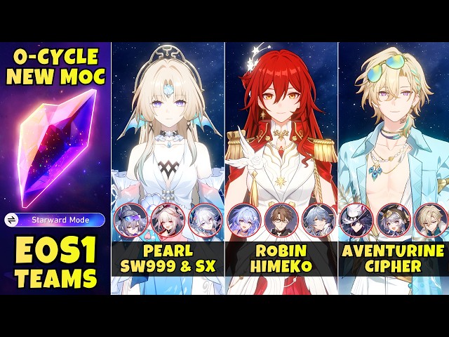 Pearl x E0S1 Teams 0-Cycle New Starward MoC [New Boss] | HSR 4.6