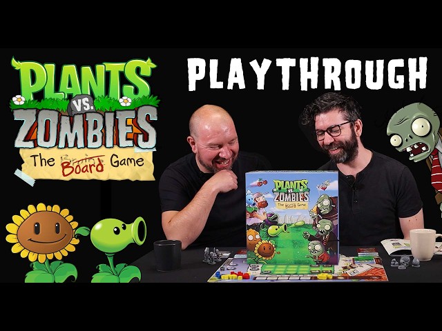 Plants vs. Zombies™: The Board Game | Playthrough