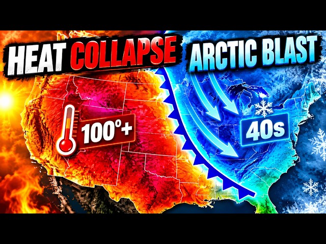 The U.S. Heat Is About to COLLAPSE — A Major Cold Front Is Coming