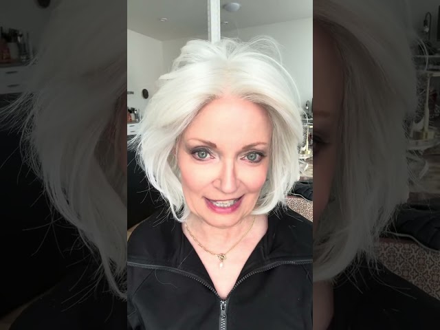 Silver White Wig For Glam and Effortless Style #silverwigs #whitewig