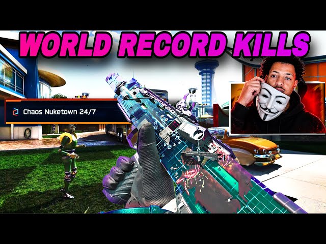 I JUST DROPPED 361 KILLS on CHAOS NUKETOWN🤯 (BO7 WORLD RECORD)