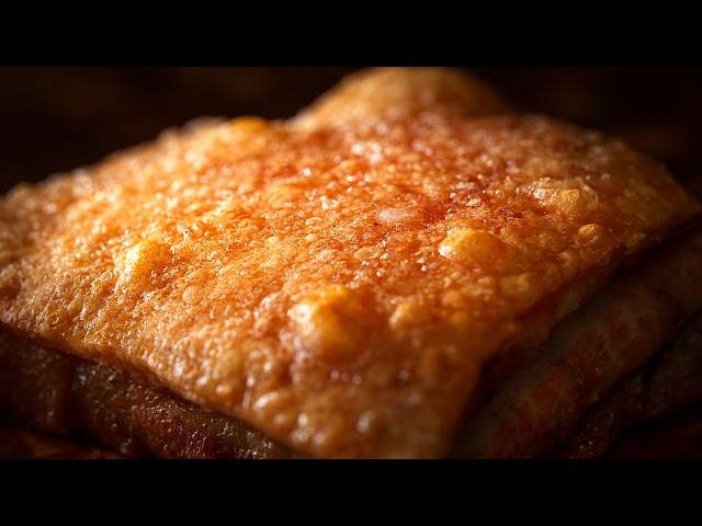 The Crispiest Pork Belly You'll Ever Hear | Midnight Kitchen | Cooking & Eating ASMR