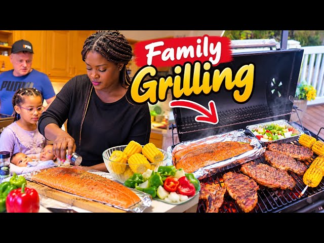 This is how our family grill started 🔥😋