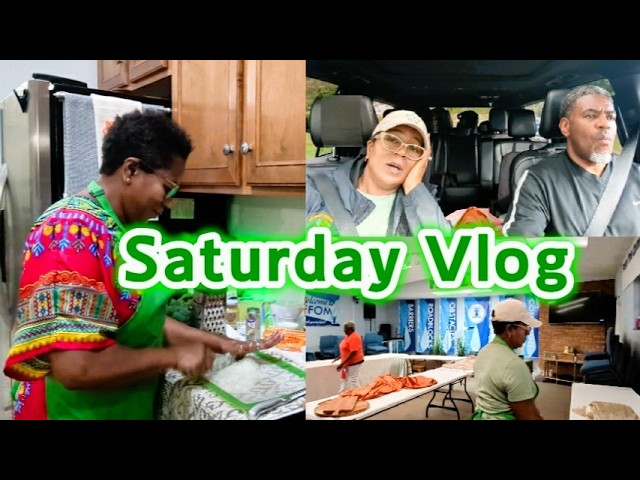 Vlog:  What A Busy Day | My Day Started VERY Early | Women's Fellowship Lunch at the Church House