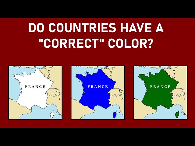 The Complexity of Colors and Countries