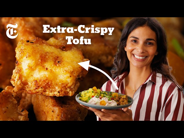 Super-Crispy Tofu, No Pressing Required | Nisha Vora | NYT Cooking