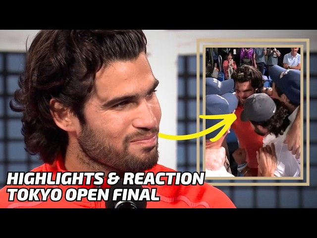 Alcaraz WINS The Tokyo Open Then Pays Stunning Tribute To His Team! | HL's & Reaction