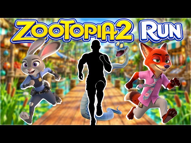 4K Immersive Interactive Warm Up | ZOOTOPIA 2 RUN | Easy Daily Routine | Full Body #34