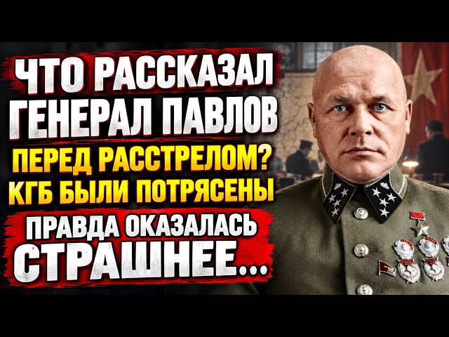 Последнее слово генерала Павлова: «Измены и предательства не было»