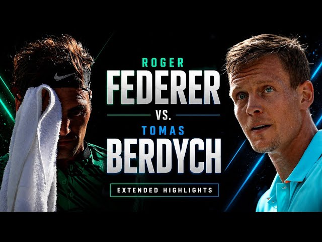THE CLASSIC BEFORE THE CLASSIC! | Roger Federer v. Tomas Berdych | Miami 2017 QF Highlights 