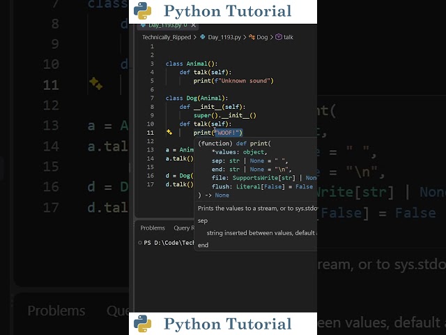 Python Polymorphism Explained | Python Tutorial