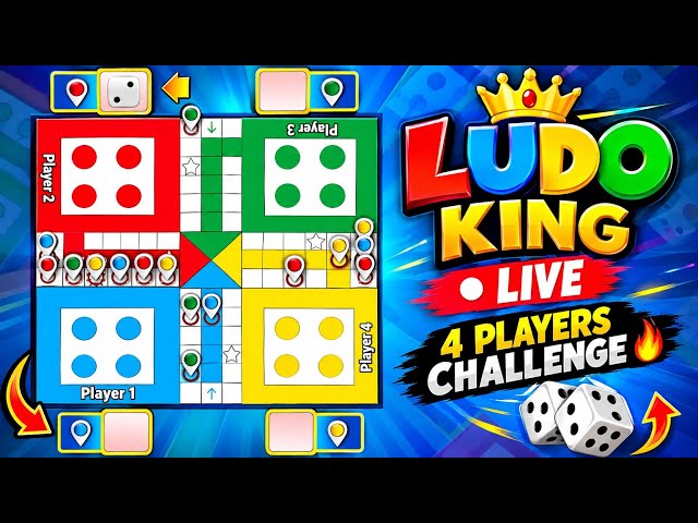 🔥 LUDO KING LIVE 😱 आज होगा महा मुकाबला 👑 जीतेंगे या हारेंगे? | LIVE GAME 🔴 #ludoking