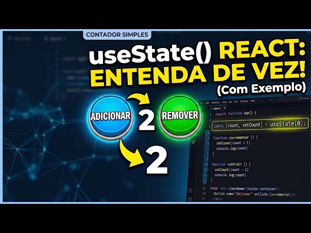 Aprenda React Hooks: useState - Explicação simplificada!