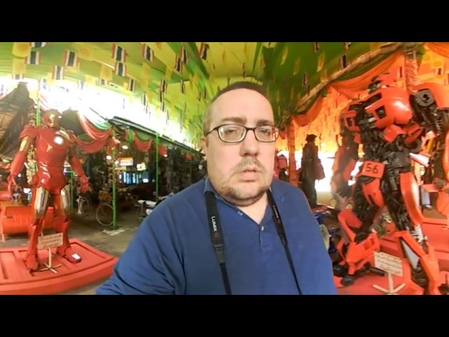 Robot Thai Temple in 360