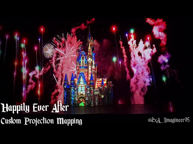 Happily Ever After - Custom Cinderella Castle Projection Mapping