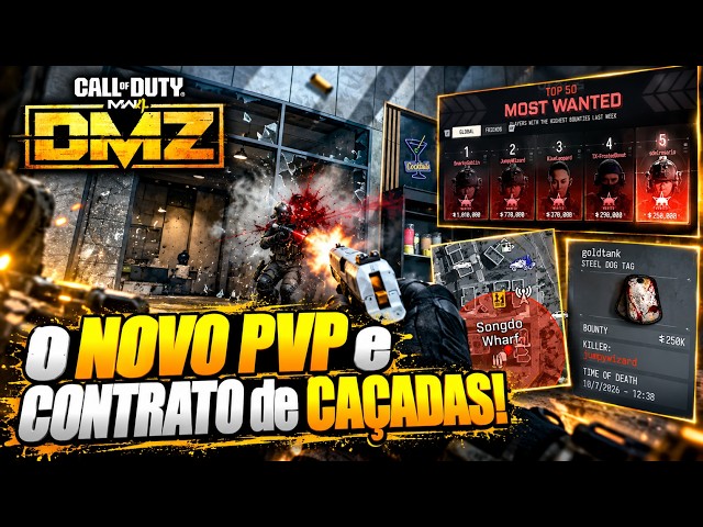 THEY CHANGED DMZ PVP FOR THE BETTER! - PVP GAMEPLAY and NEW HUNT CONTRACT SYSTEM