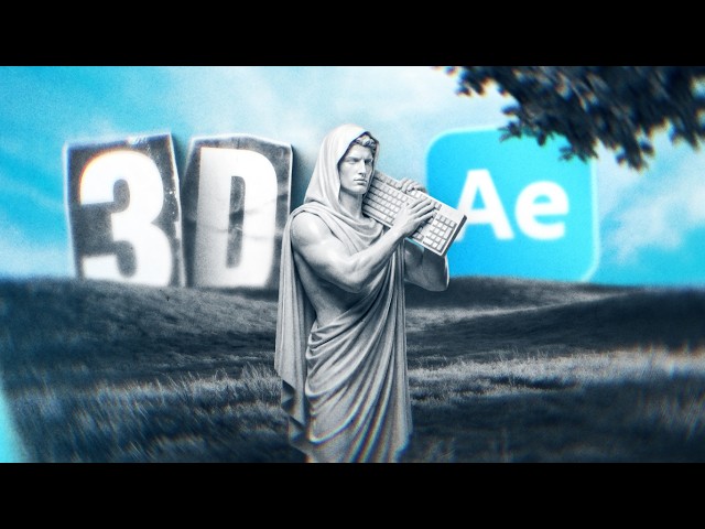 How to actually make eye-catching 3D Scenes | After Effects