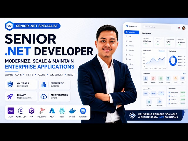 [EXPERT] Senior .NET Developer | 6+ YoE .NET Core, React, APIs