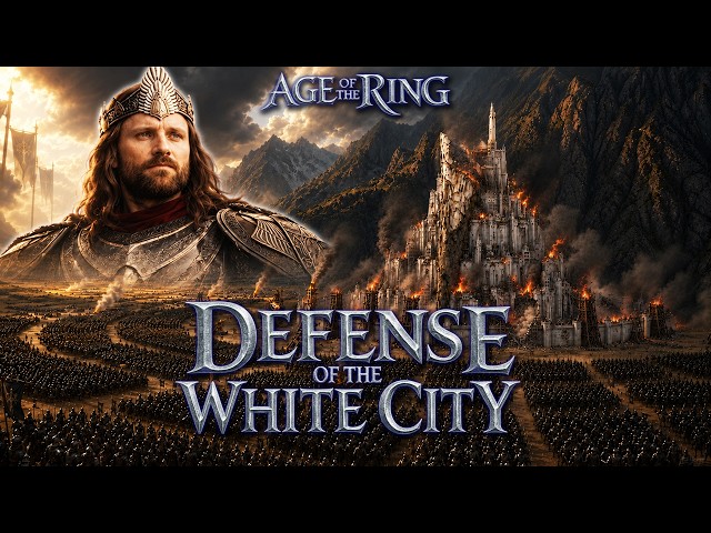 Age of the Ring | Minas Tirith Wave Defense - Hard Mode (Custom Map)